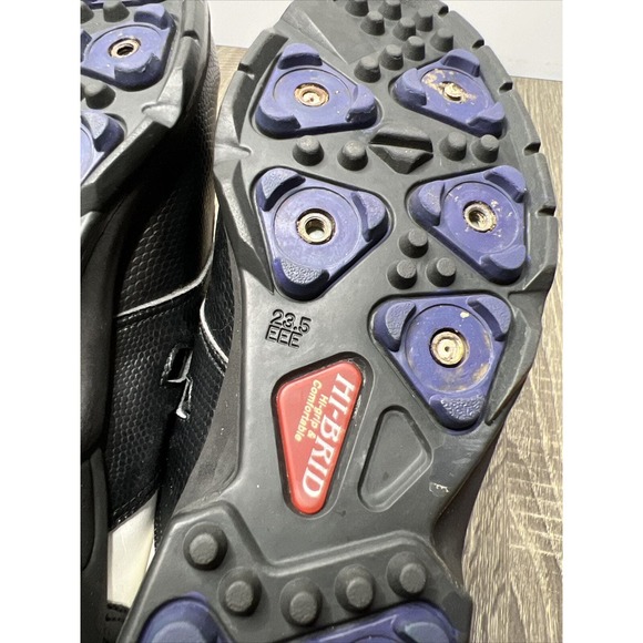 Balenciaga Golf Shoes Logo Sz 23.5EEE US 7 90s VTG RARE Made in Japan - Picture 14 of 14